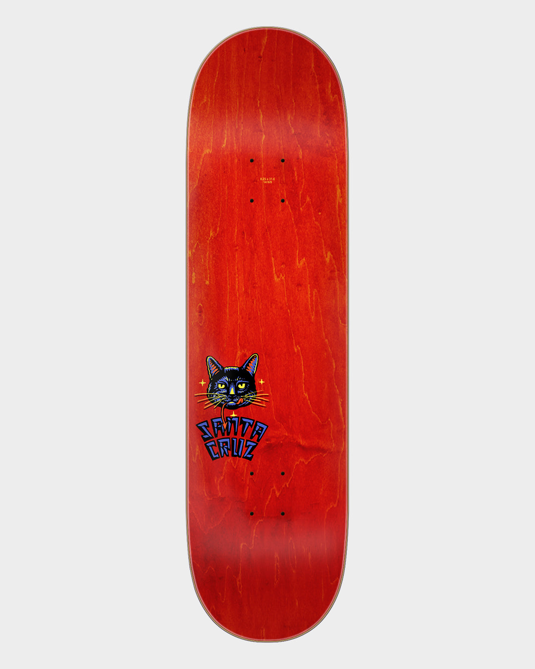 8.25in X 31.60in Delfino Inferno Pro Santa Cruz Decks Misc