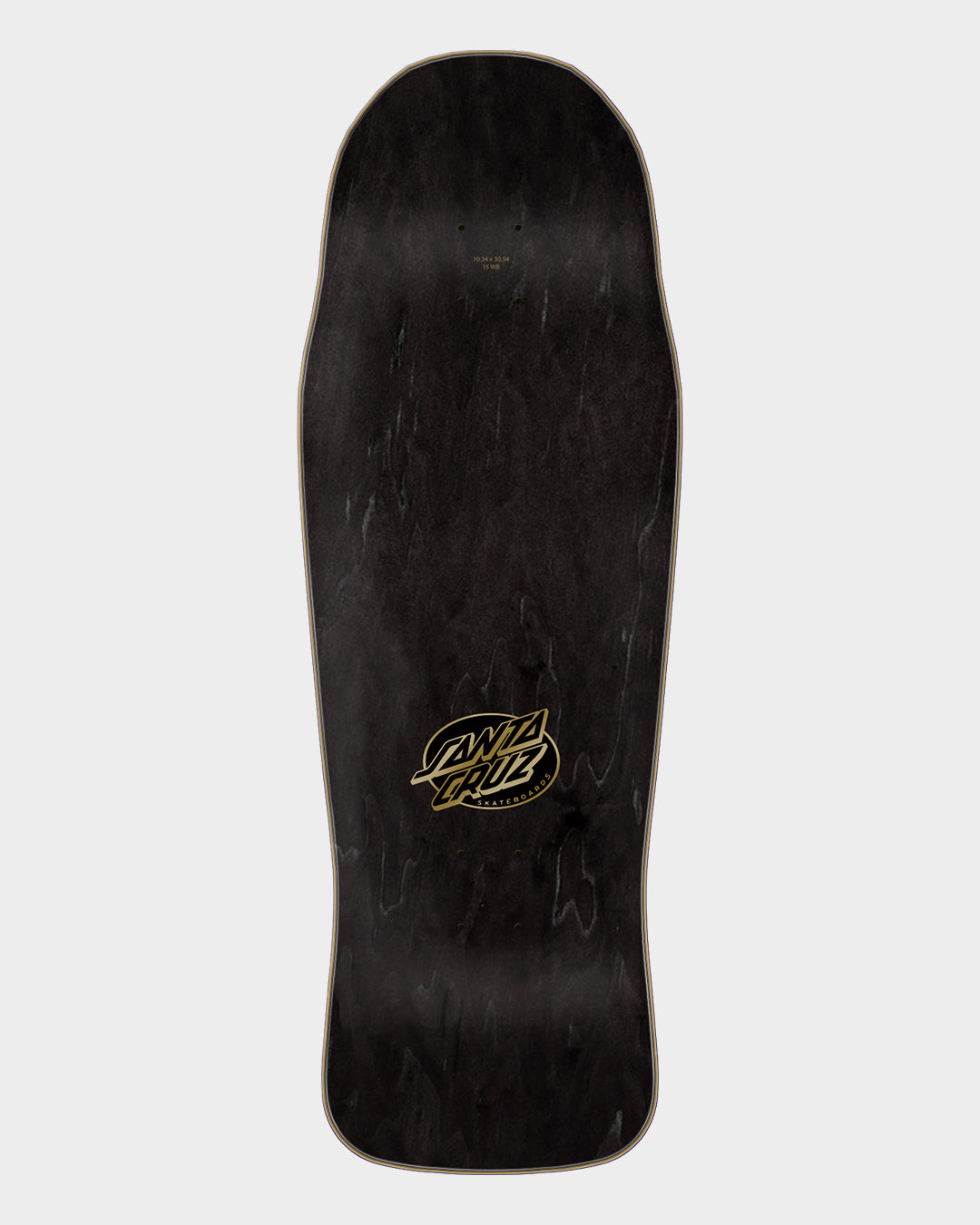 10.34in X 30.54in Winkowski Primeval Gold Pro Shaped Santa Cruz Decks Misc