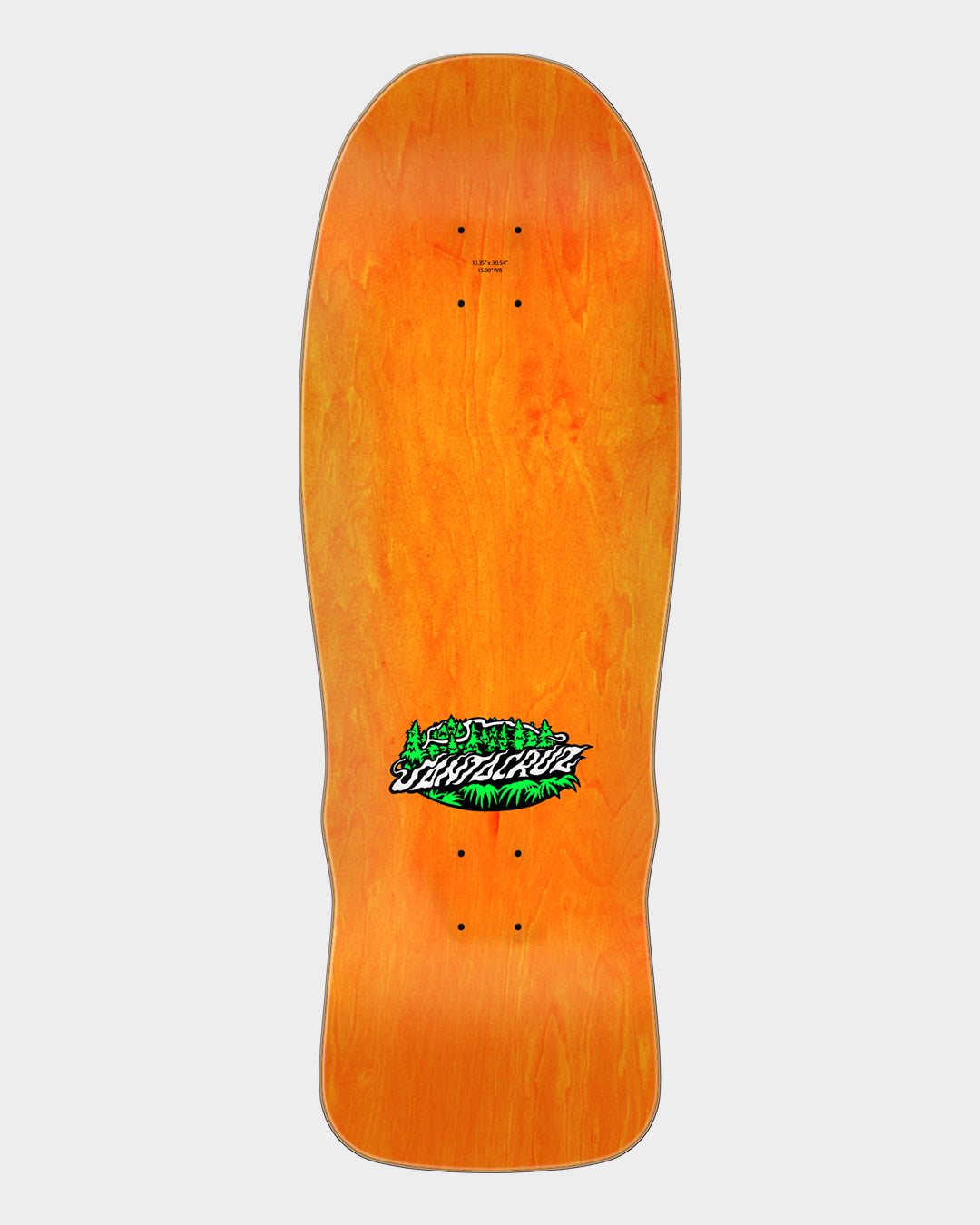 10.35in X 30.54in Winkowski Bigfoot Pro Shaped Santa Cruz Decks Misc