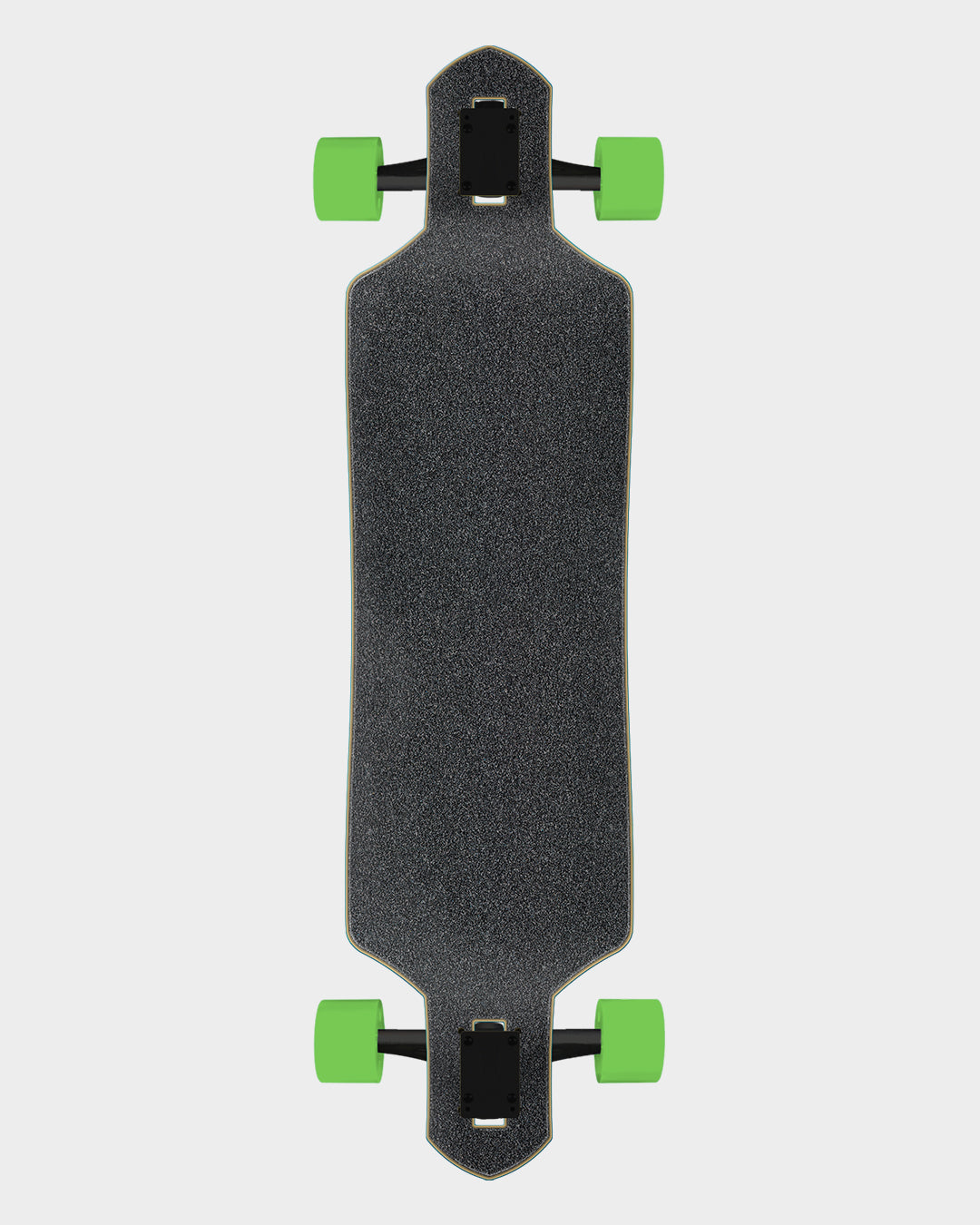 9.0in X 36in Screaming Hibiscus Drop Thru Cruiser Santa Cruz Misc