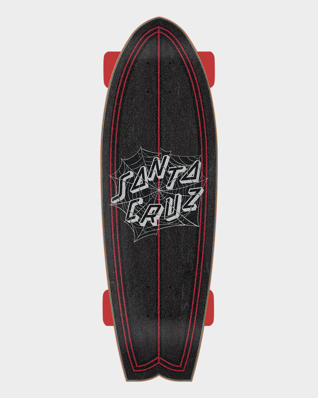 8.81in X 27.69in Tangled Web Shark Cruiser Santa Cruz Misc