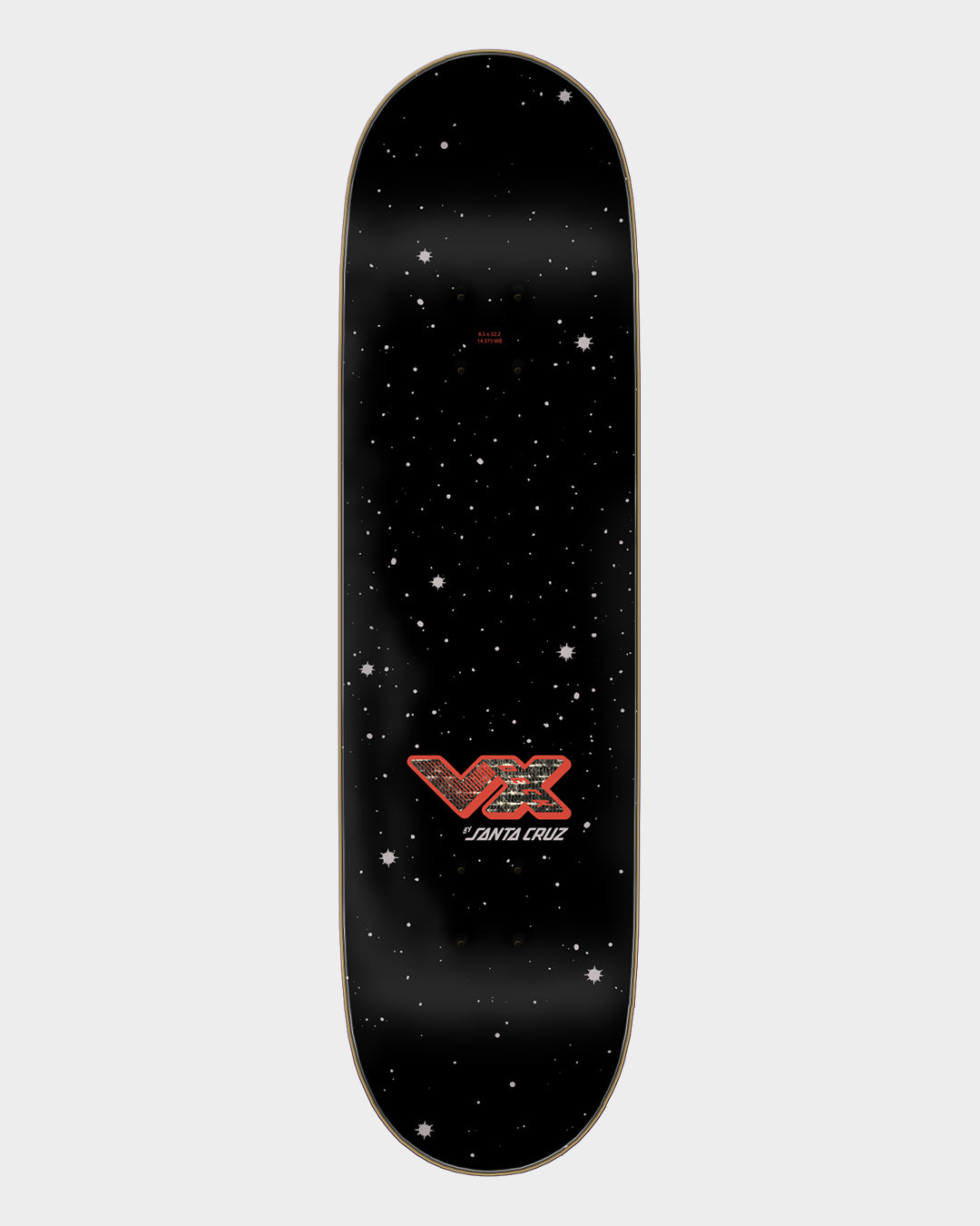 8.5in Wooten Part One Santa Cruz VX Skateboard Deck