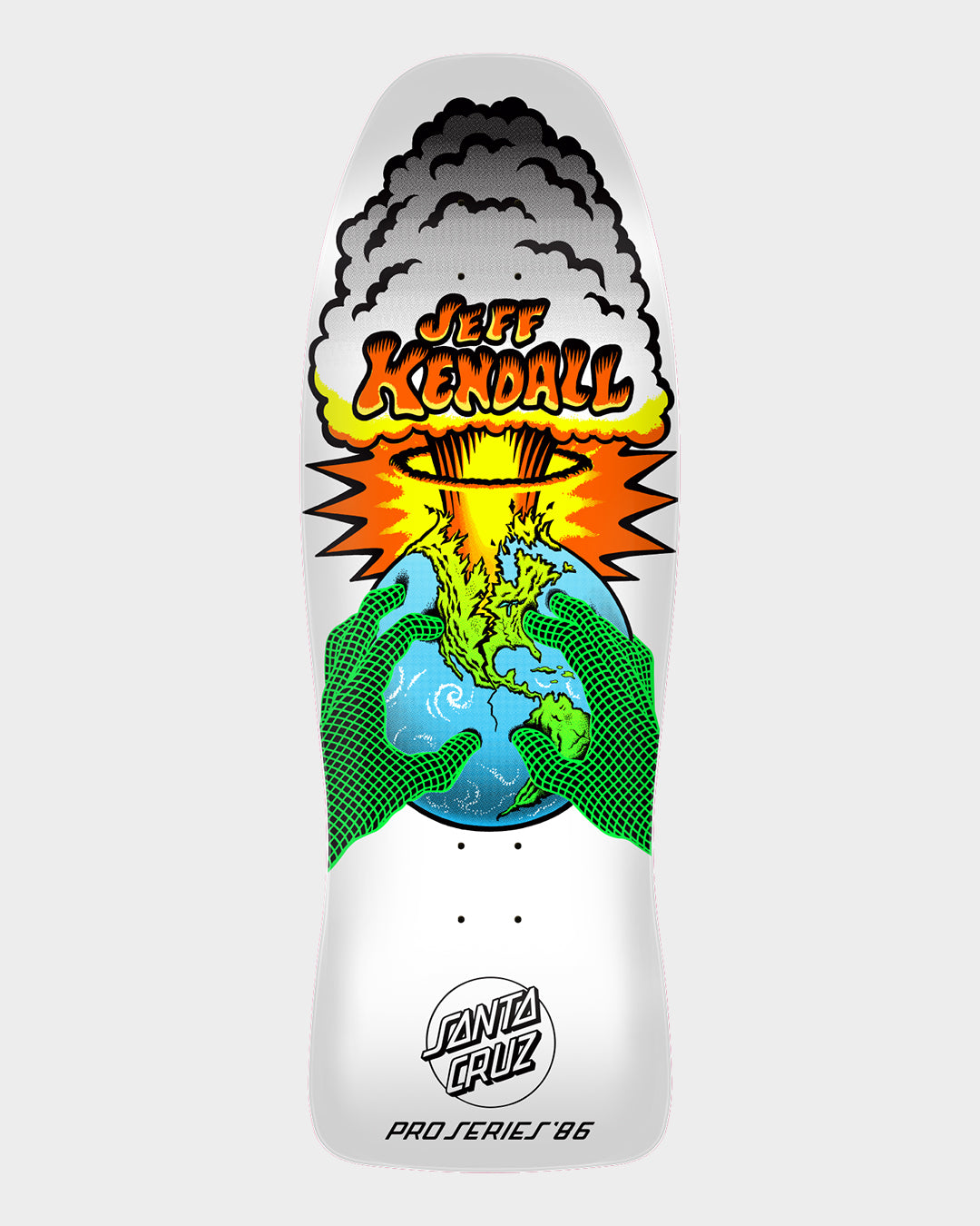 10.0in Kendall End Of The World Reissue Santa Cruz Skateboard Deck
