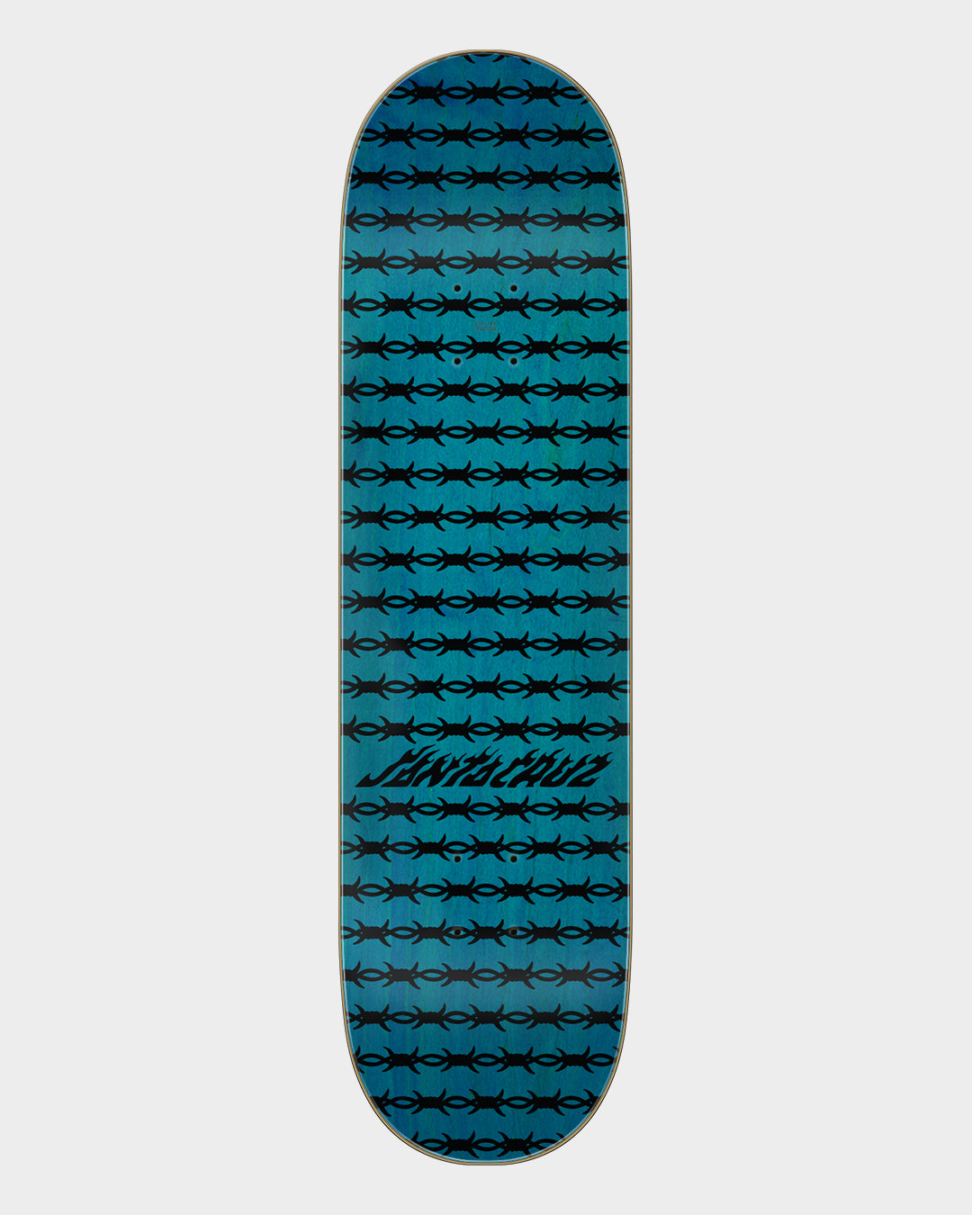 8.25in Wired Flame Santa Cruz Birch Skateboard Deck