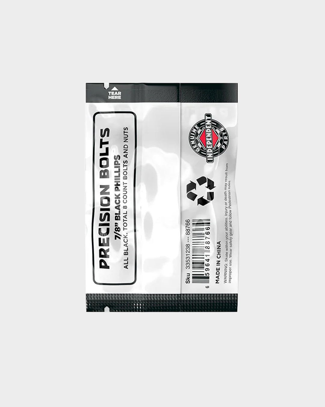 7/8in Phillips Independent Genuine Parts Black