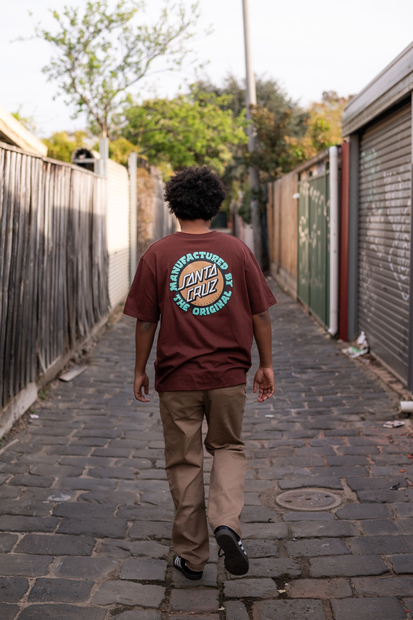 Speed MFG Dot Men's T-Shirt Brown
