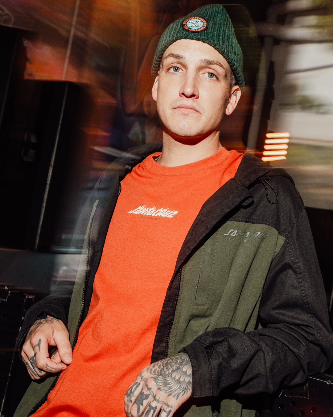 Speed MFG Dot Men's Beanie Green