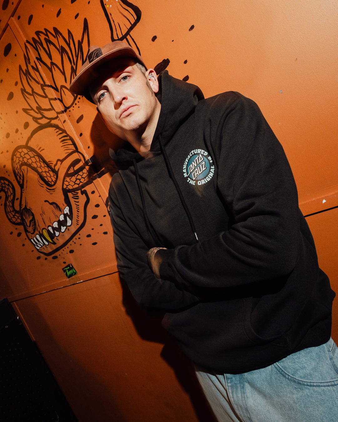 Speed MFG Dot Men's Pullover Hoodie Off Black