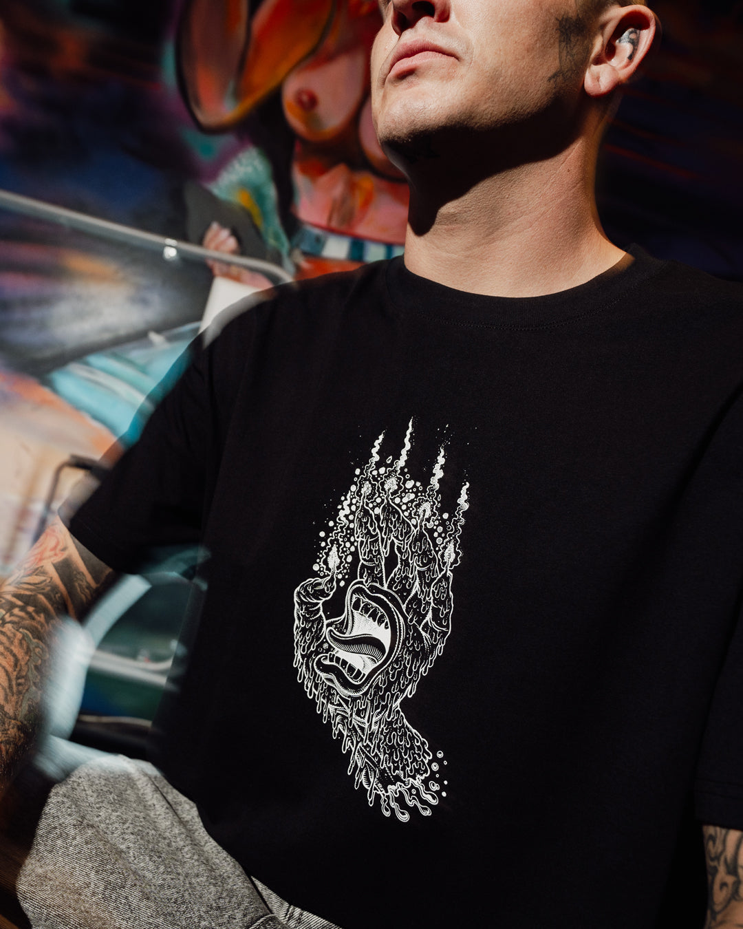 Pace Ritual Hand Men's T-shirt Black