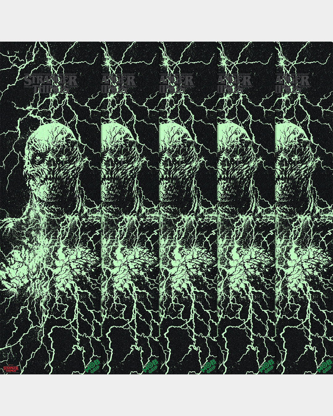 Stranger Things Vecna Gitd 5 Pack Grip Tape 10in x 33in  Bg/5 Graphic Mob Misc