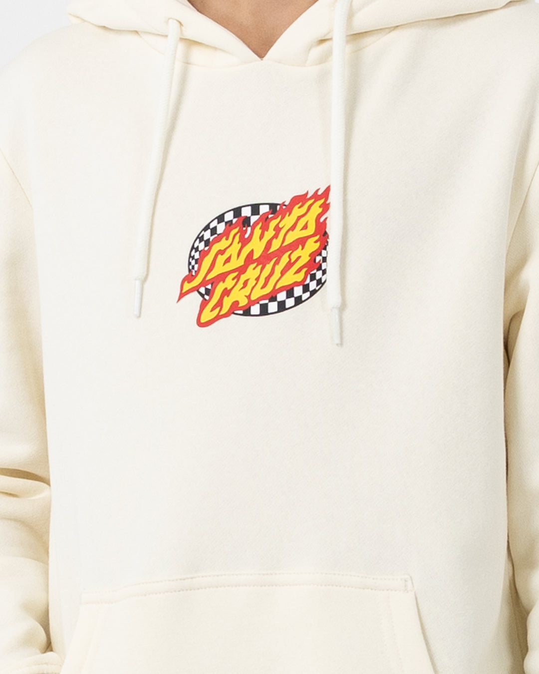 Goal Flame Boys Pullover Hoodie Cream