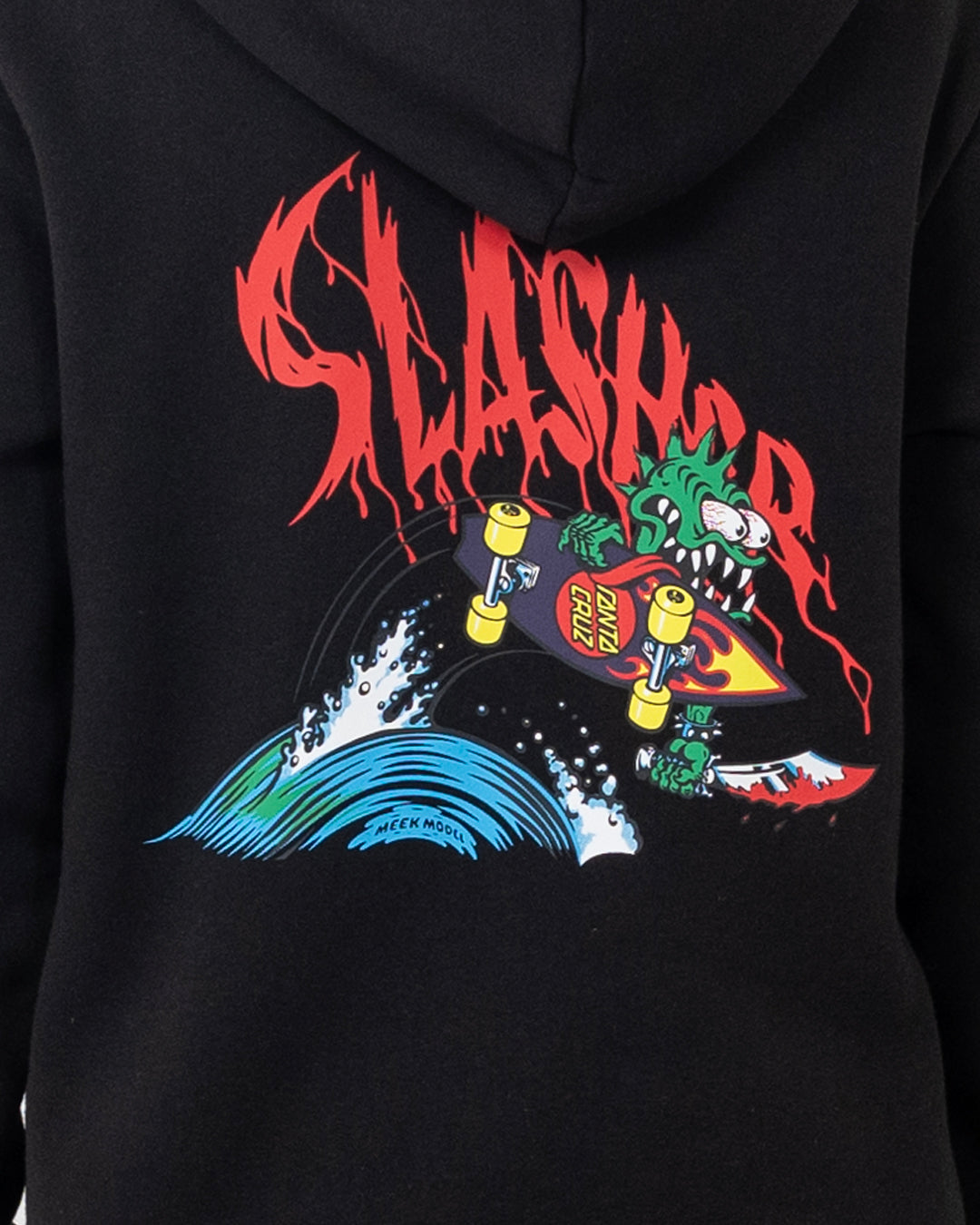 SC Meek Og Slasher Boys Pullover Hoodie Black