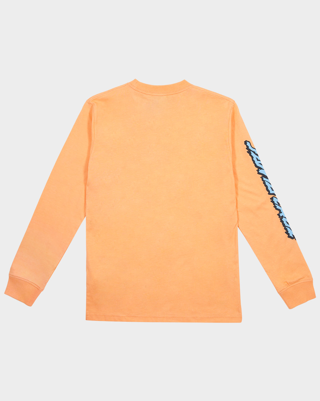 SC Decaying Hand Strip Boys Long Sleeve T-shirt Orange