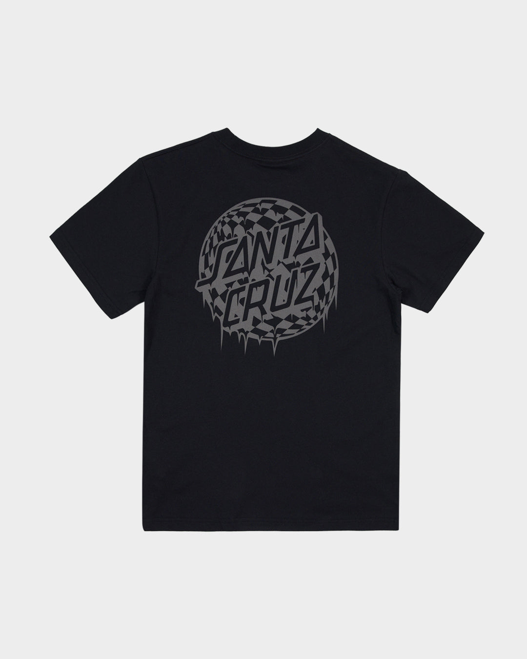 Check Waste Dot Boys T-shirt Black