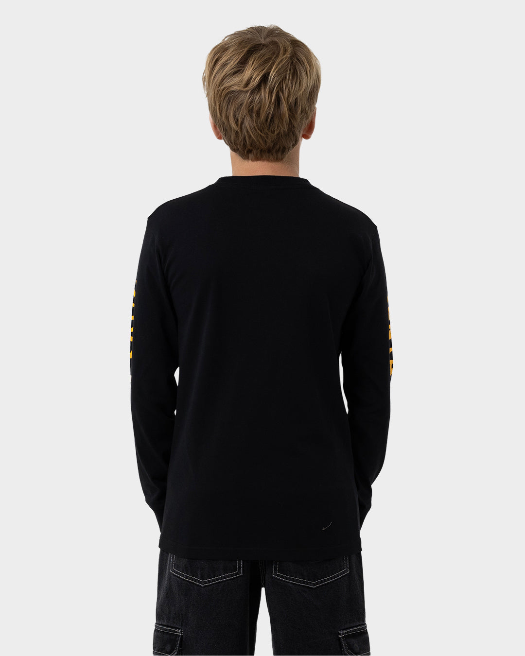 Screaming Mouth Boys L/S T-Shirt Black