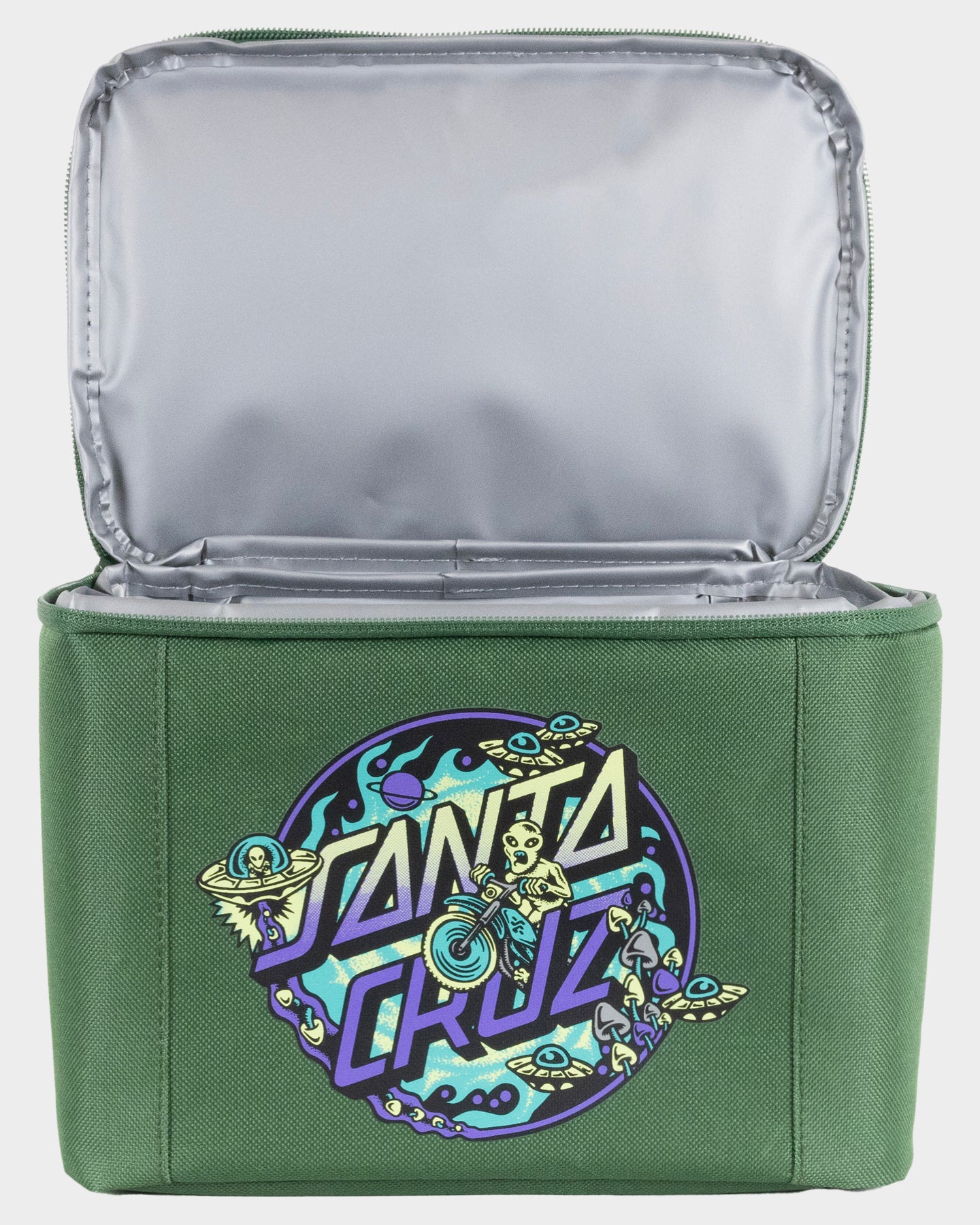 Winkowski Dope Planet 2 Dot Boys Lunch Box Dark Green