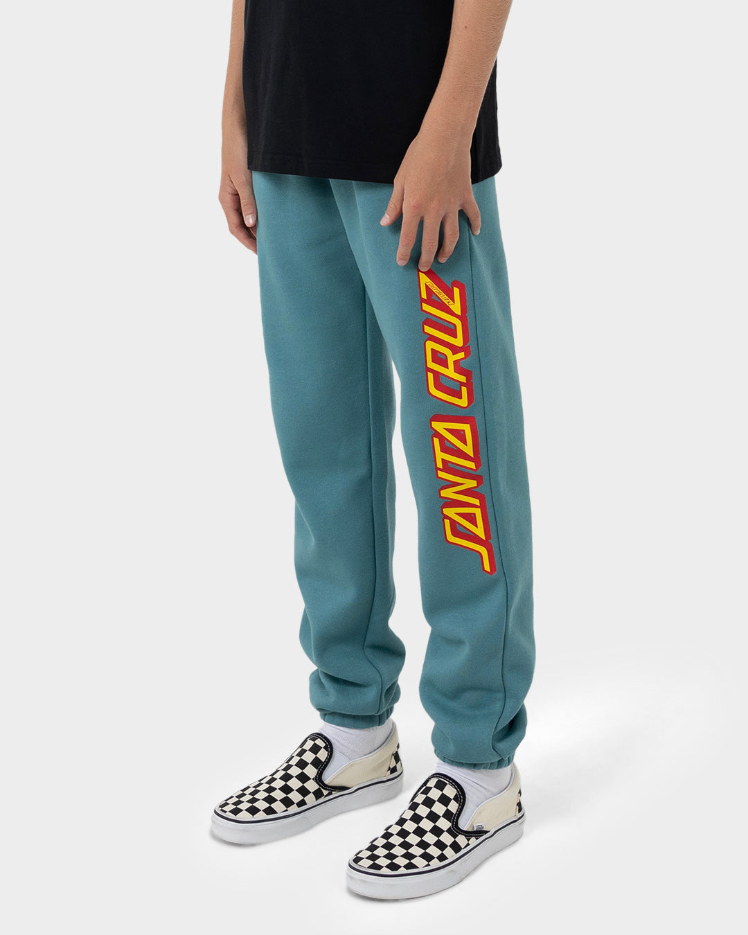 Classic Strip Boys Track Pants Ocean