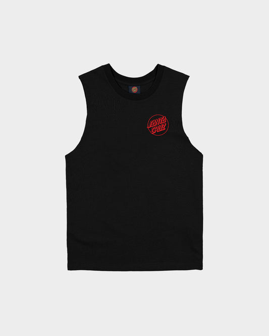 Opus Screaming Hand Boys Muscle T-Shirt Black