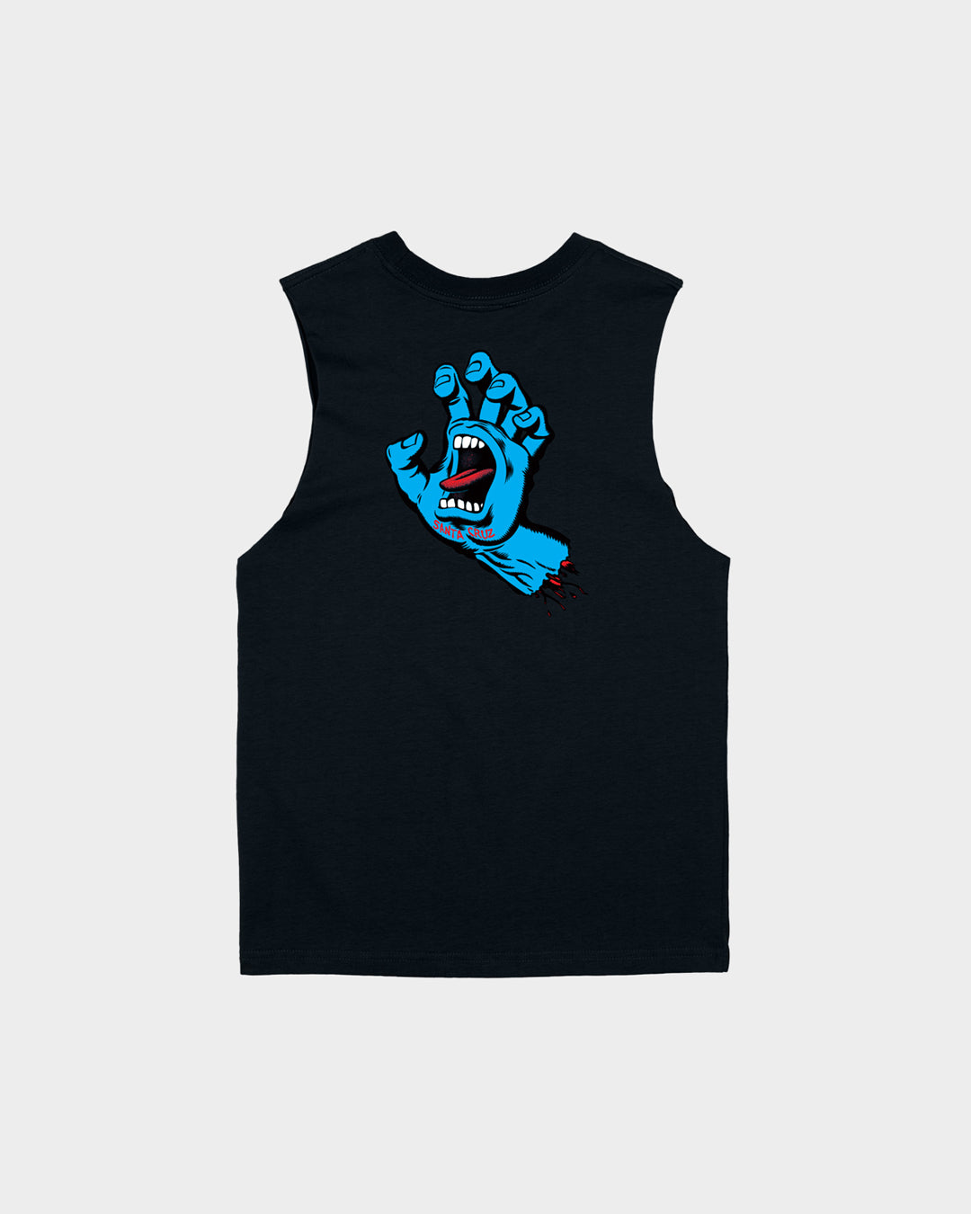 Opus Screaming Hand Boys Muscle T-Shirt Black