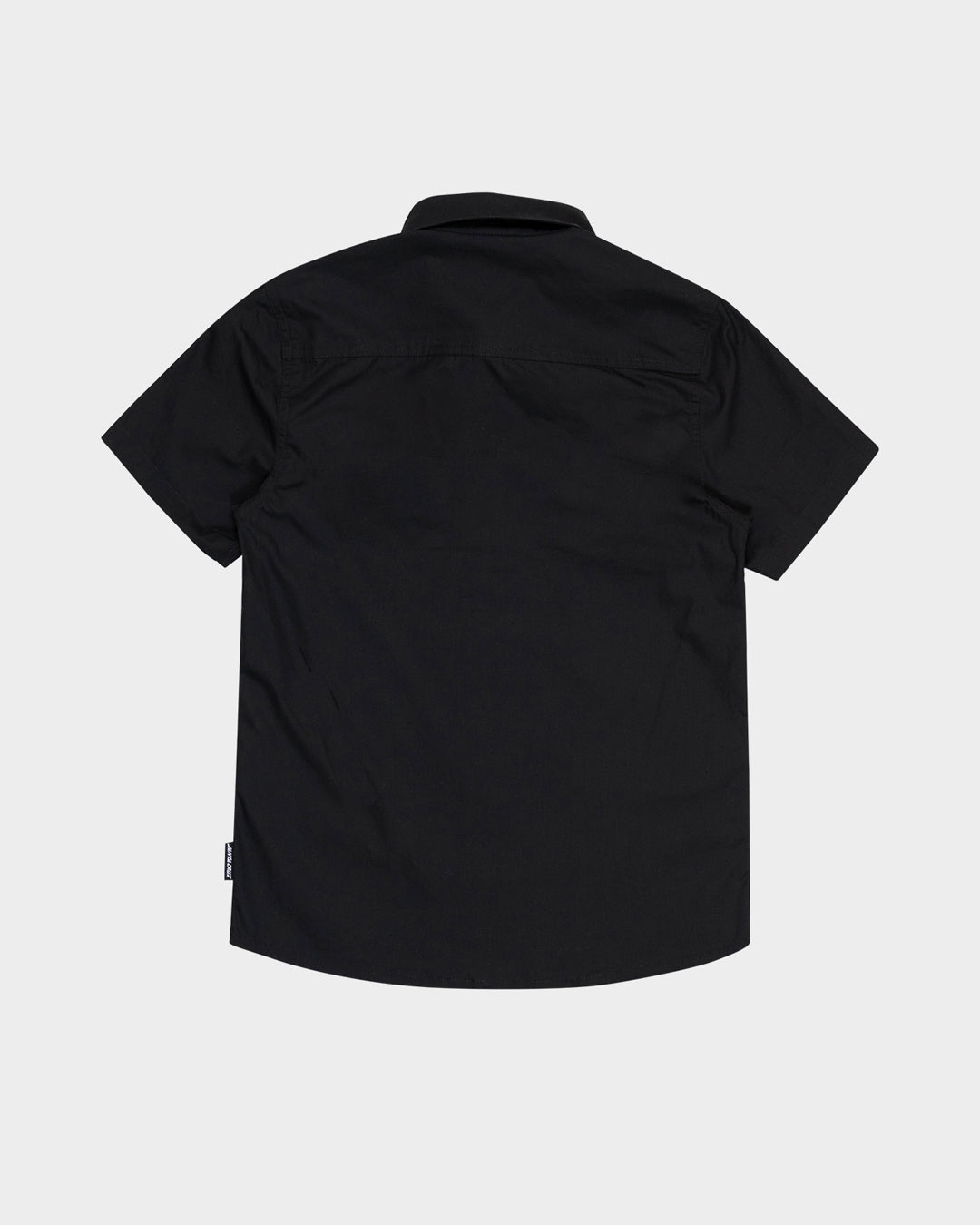 Screaming Wave Patch Boys Shirt Black