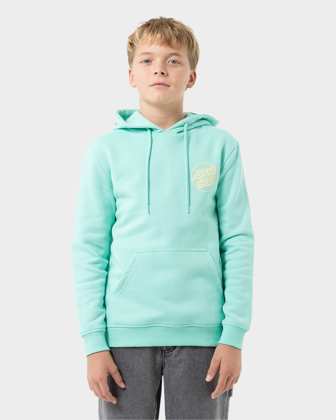 Opus Screaming Hand Boys Pullover Hoodie Teal