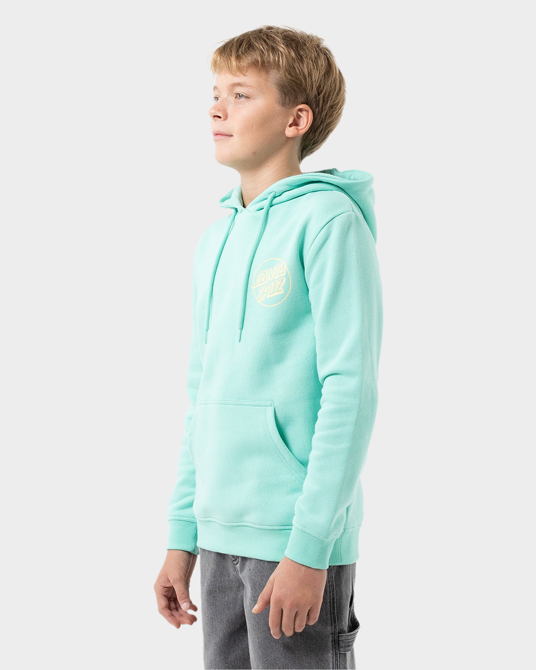 Opus Screaming Hand Boys Pullover Hoodie Teal