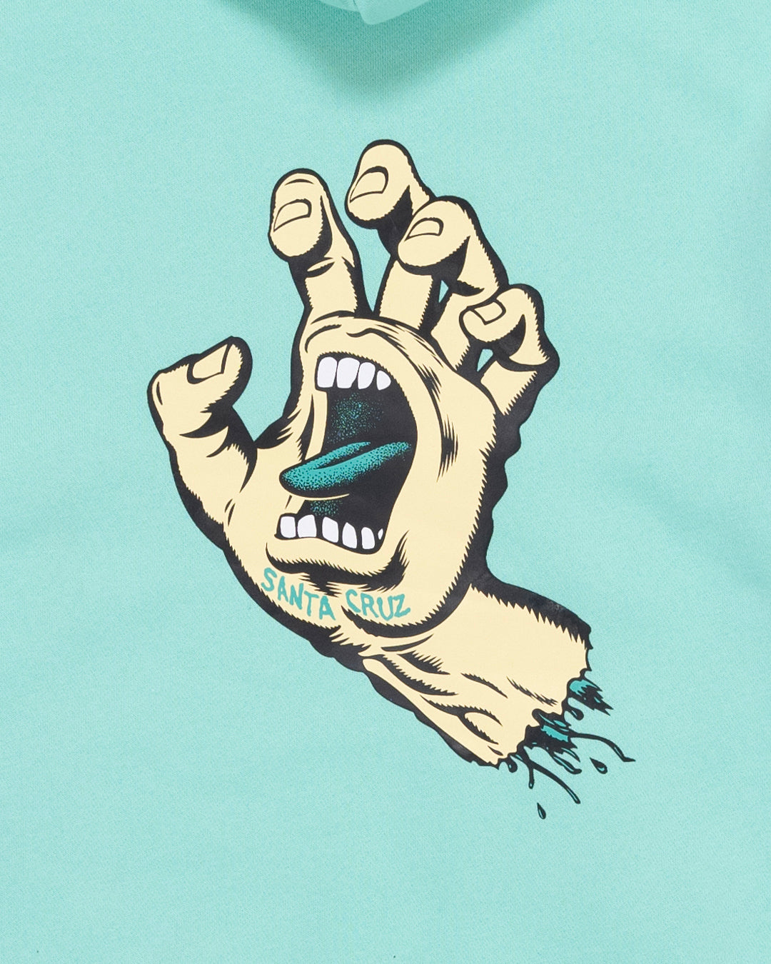 Opus Screaming Hand Boys Pullover Hoodie Teal