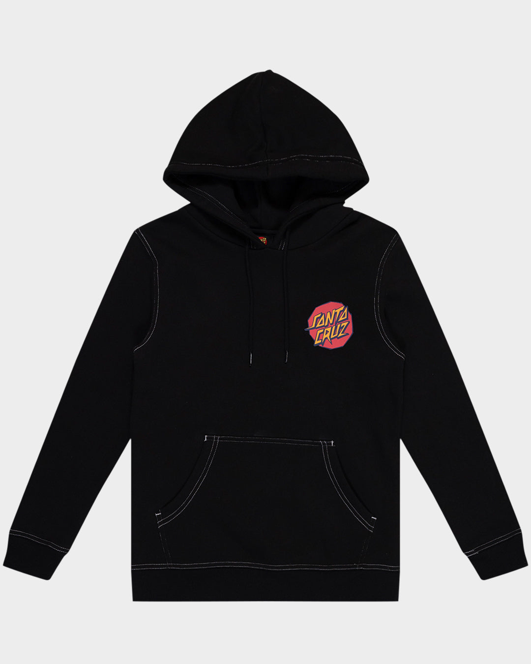 Meek Scratched Slasher Boys Pullover Hoodie Black – Santa Cruz