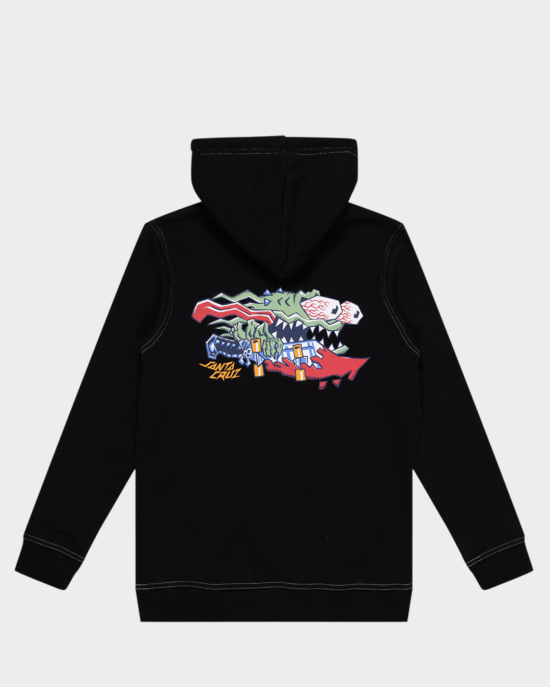 Meek Scratched Slasher Boys Pullover Hoodie Black