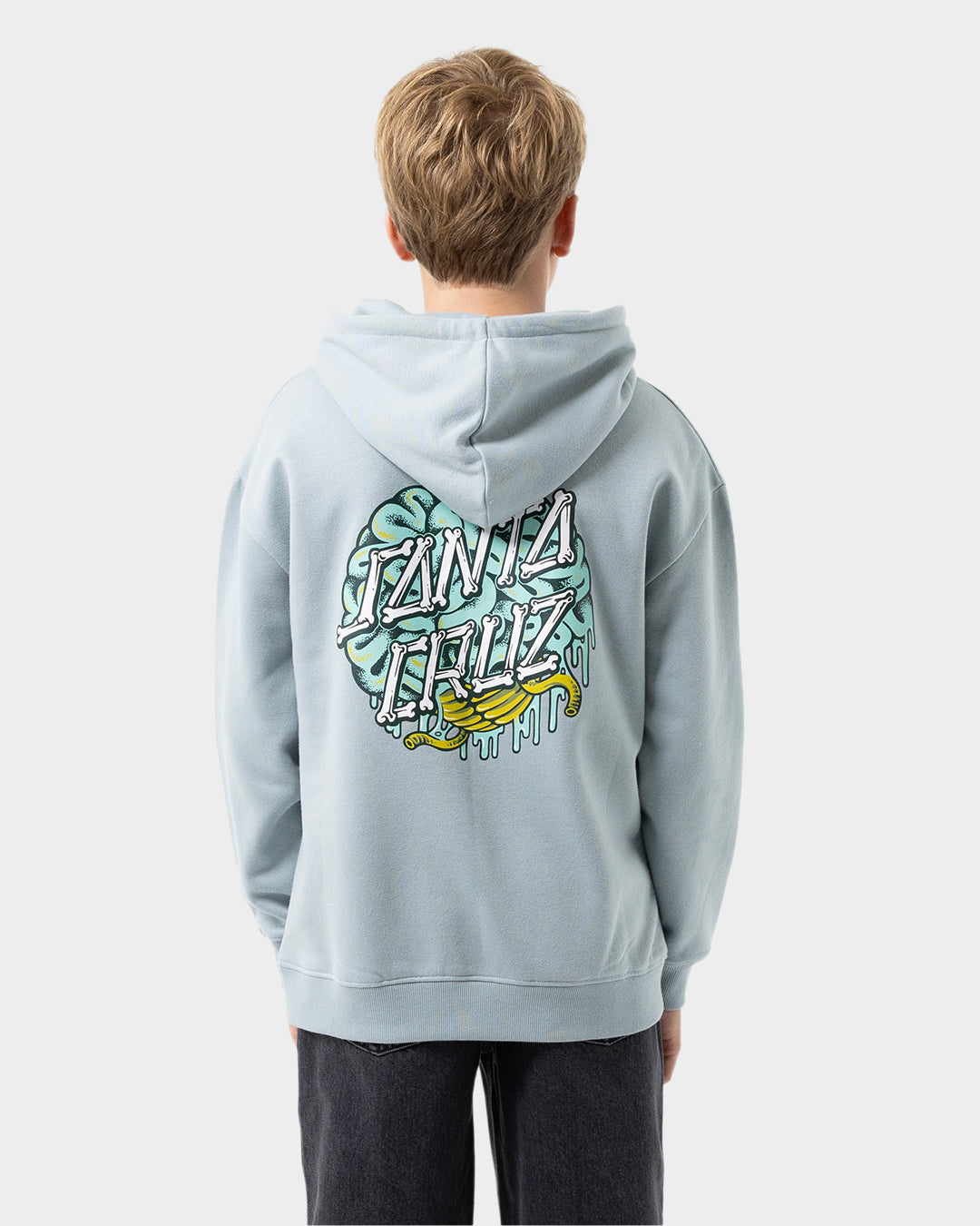 Brain Dot Boys Pullover Hoodie Slate