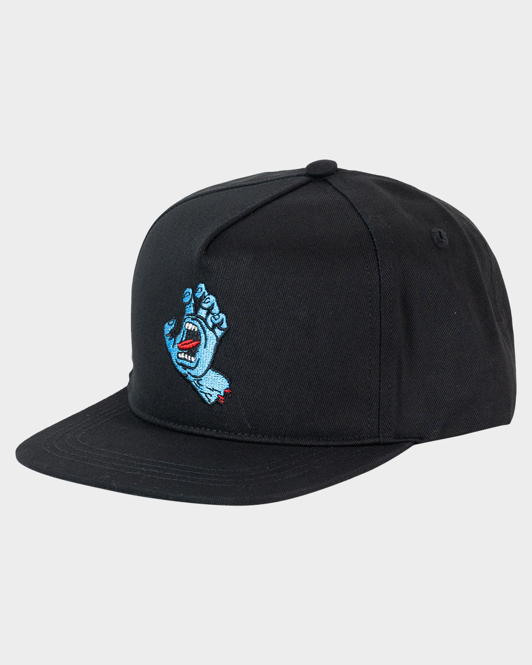 Screaming Hand Boys Snapback Cap Black