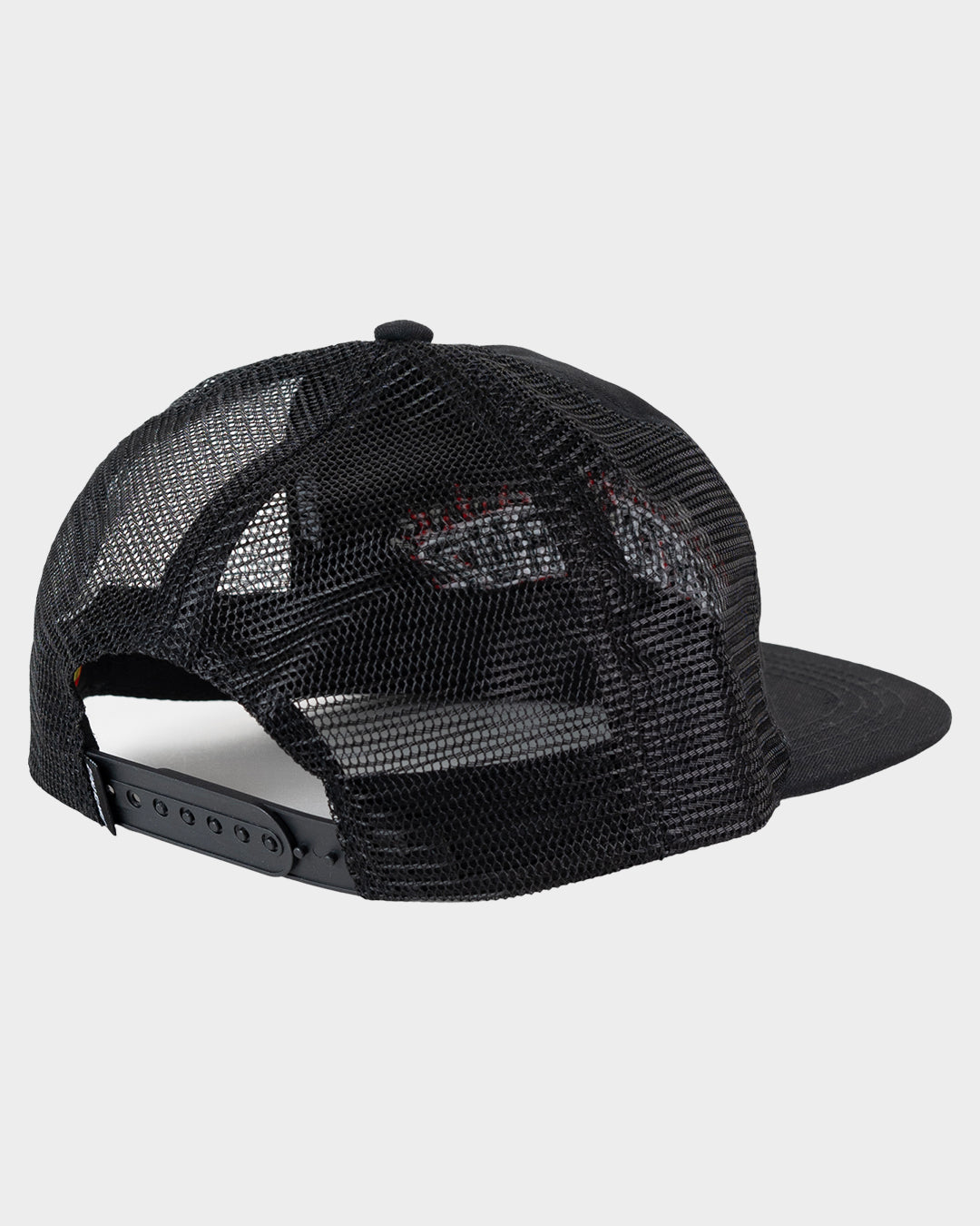 Flamed Collegiate Arch Boys Trucker Hat Black