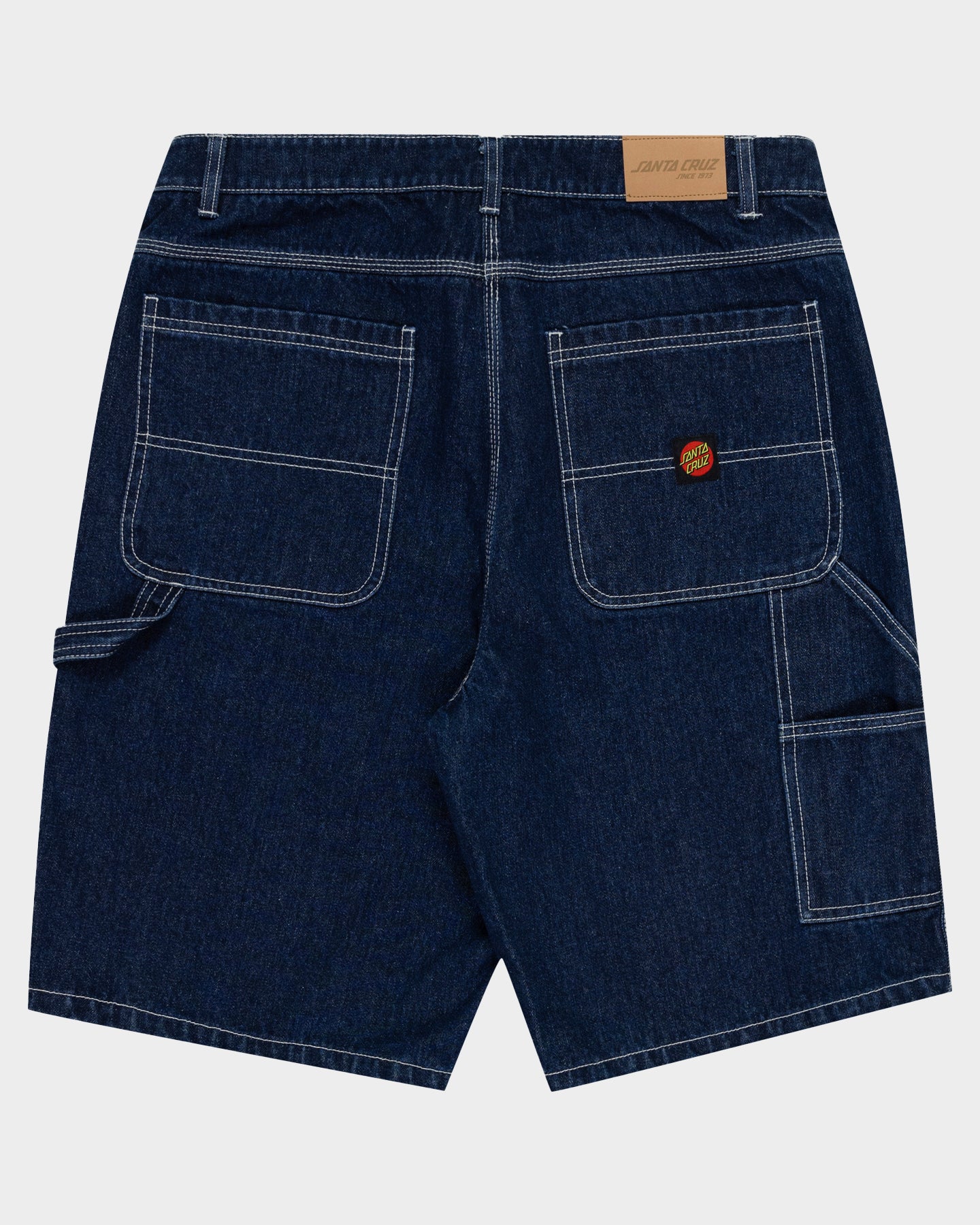 Classic Dot Boys Carpenter Jean Shorts Rinsed Indigo