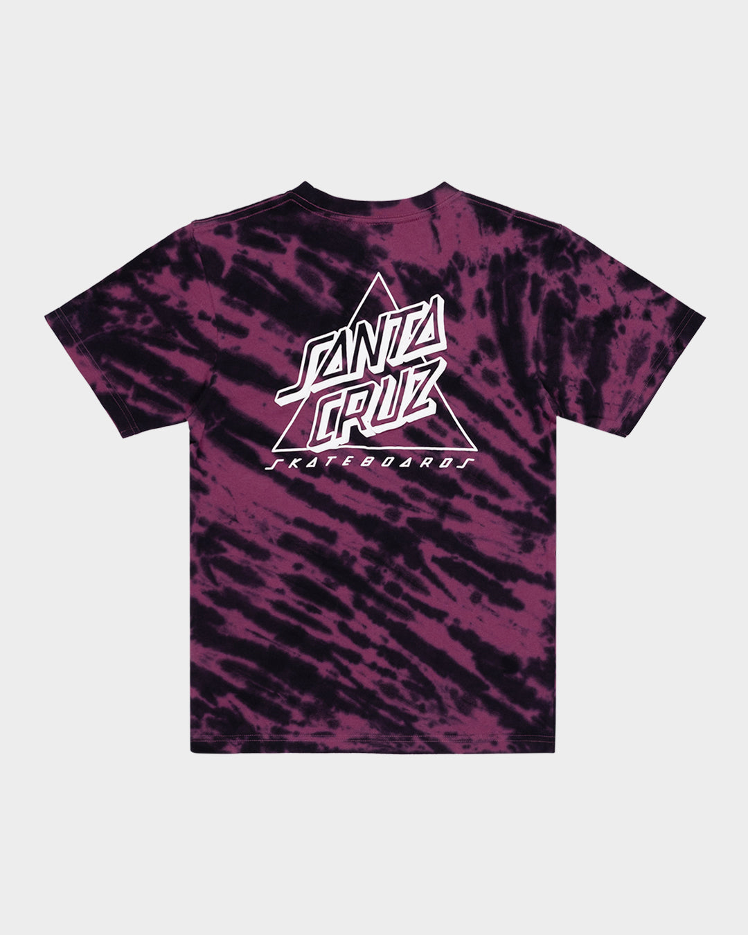 Not A Dot Hollow Boys T-shirt Maroon Tie Dye