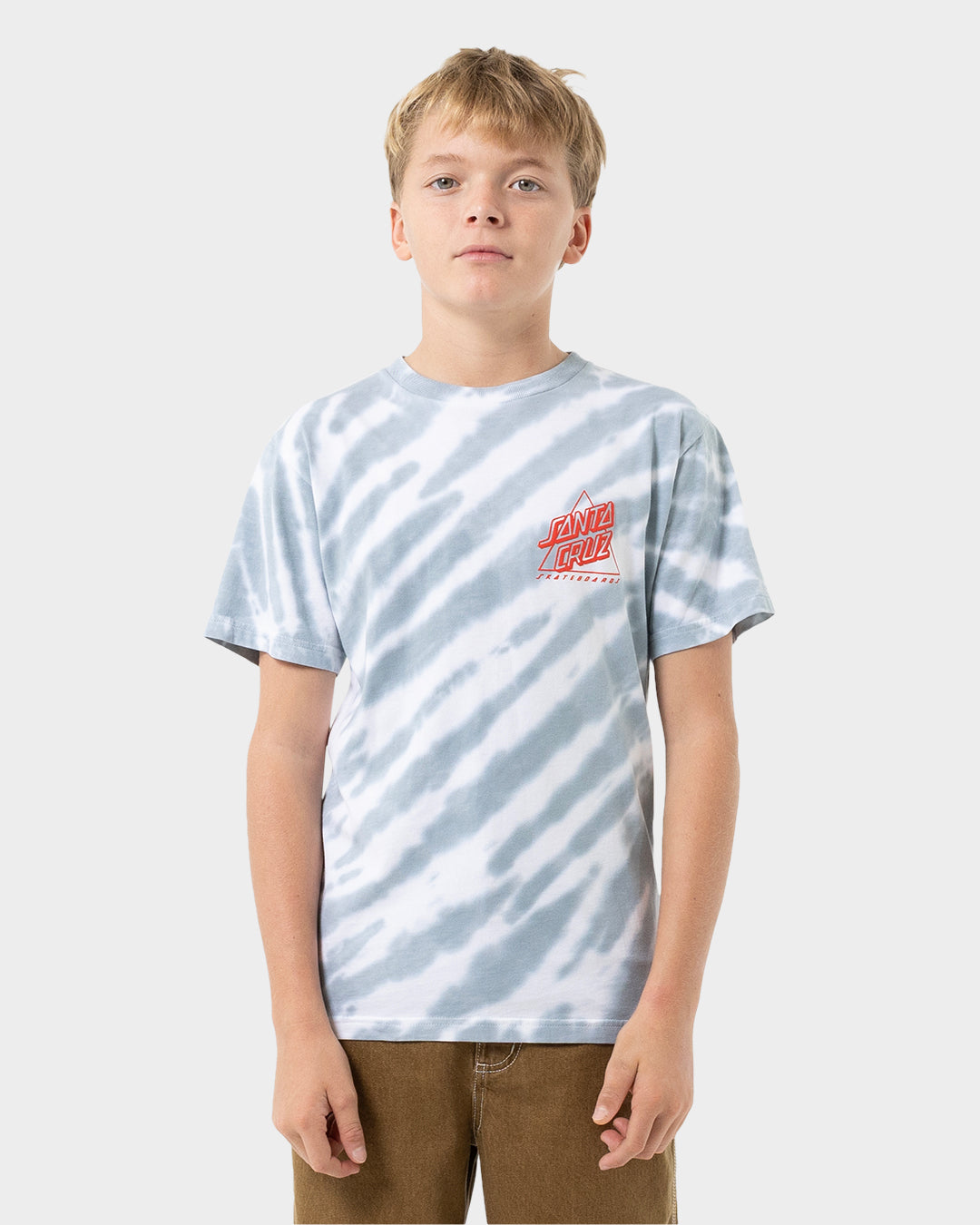 Not A Dot Hollow Boys T-shirt Slate Tie Dye