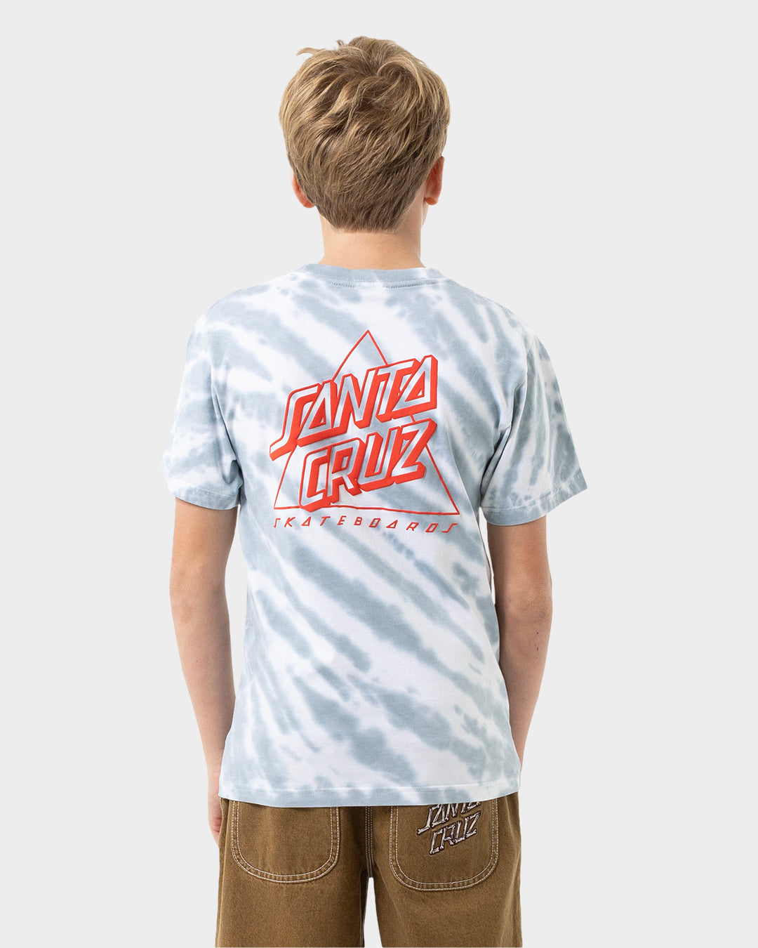 Not A Dot Hollow Boys T-shirt Slate Tie Dye