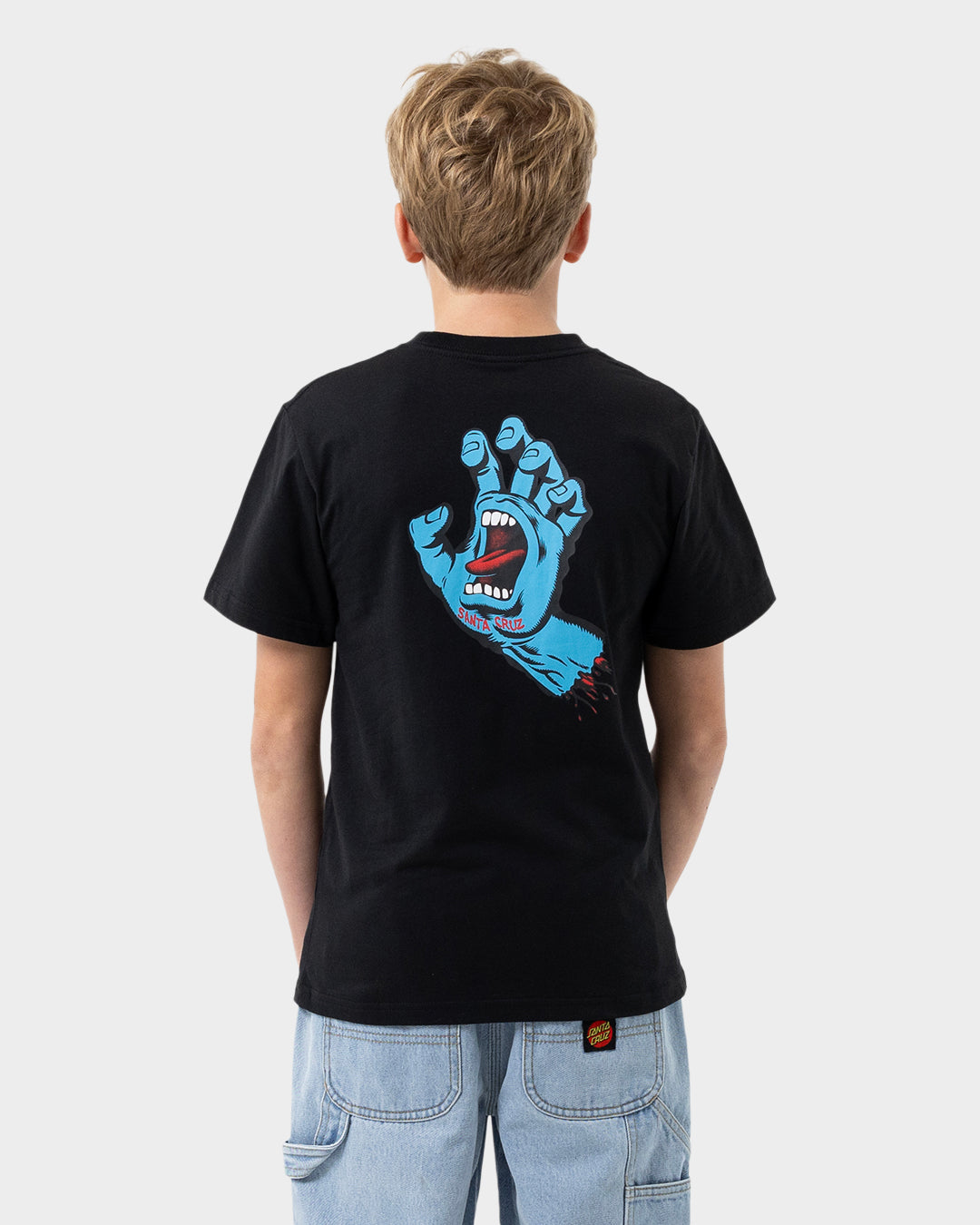 Opus Screaming Hand Boys T-Shirt Black