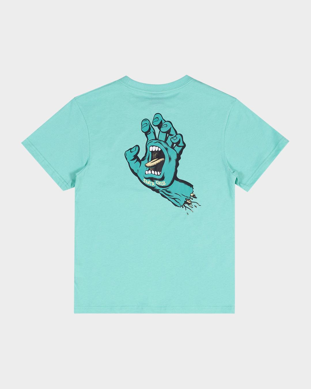 Opus Screaming Hand Santa Cruz Boys T-shirt Teal