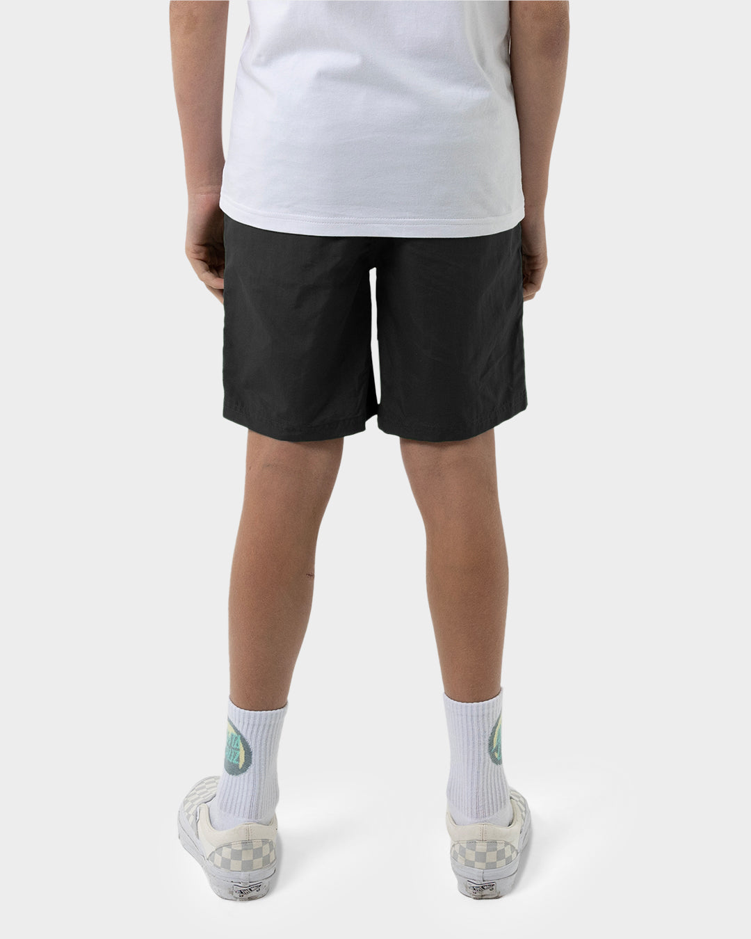 Opus Dot Cruzier Boys Beach Shorts Black
