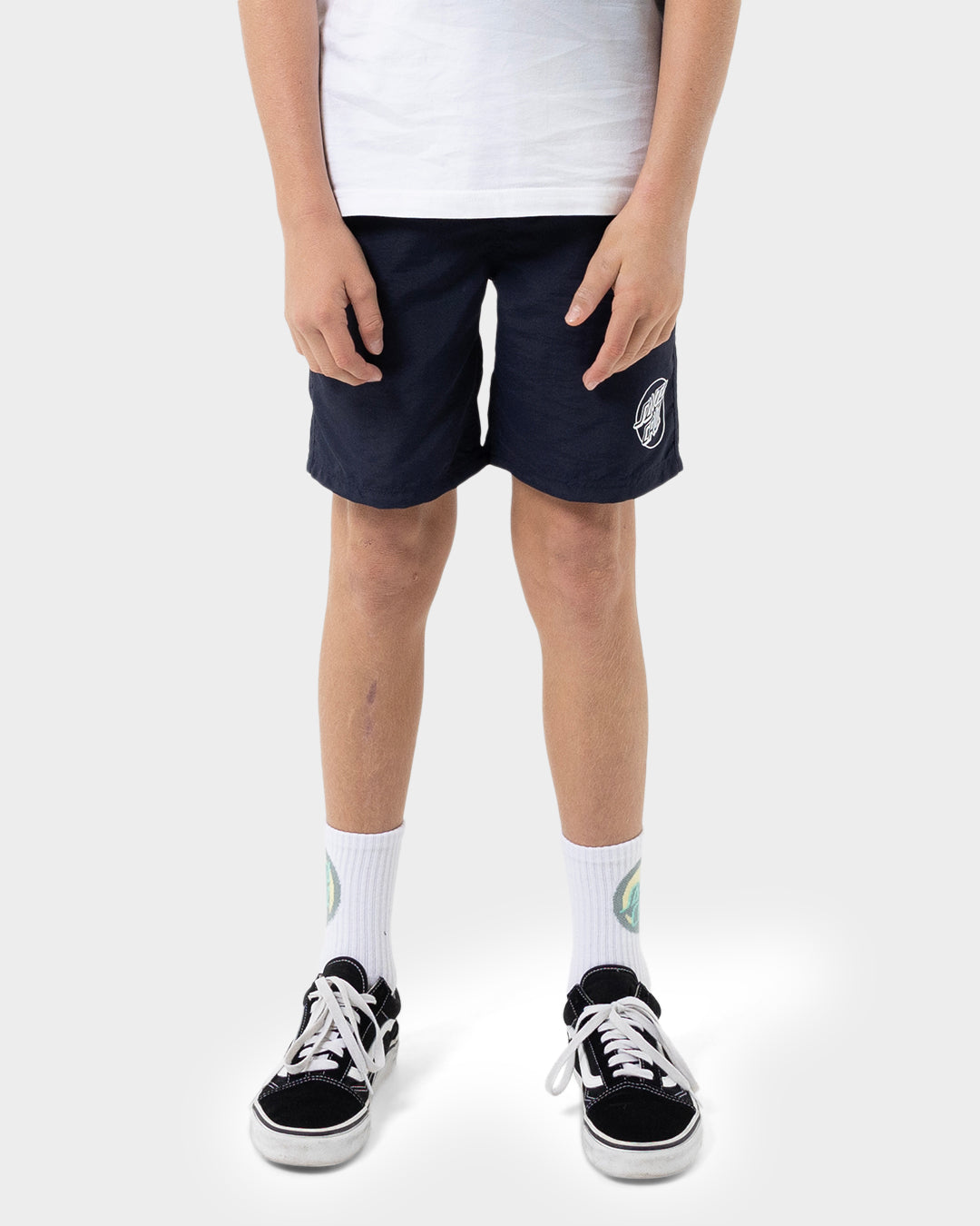 Opus Dot Cruzier Boys Beach Shorts Navy