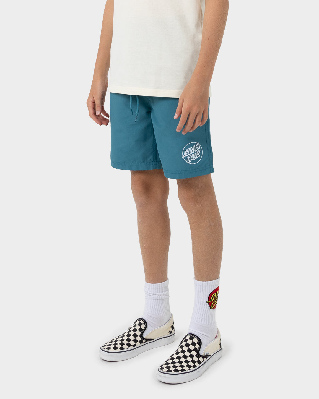 Opus Dot Cruzier Boys Beach Shorts Ocean