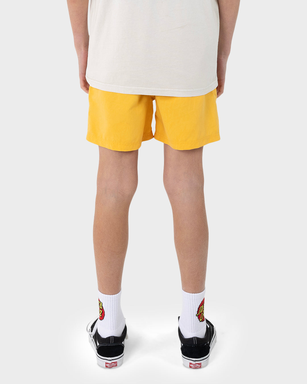 Bold Stack Boys Beach Shorts Yellow