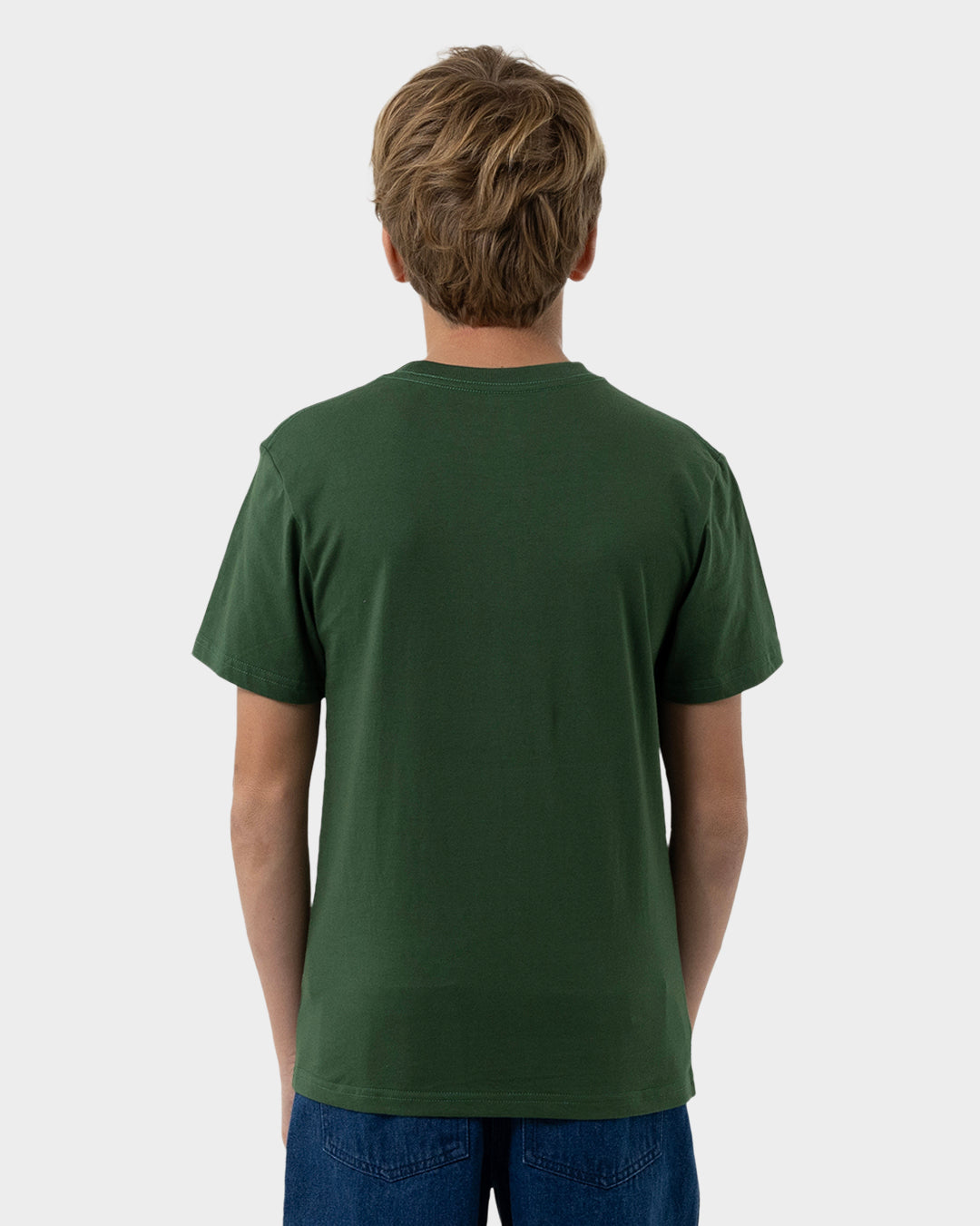 MFG Dot Boys T-shirt Dark Green
