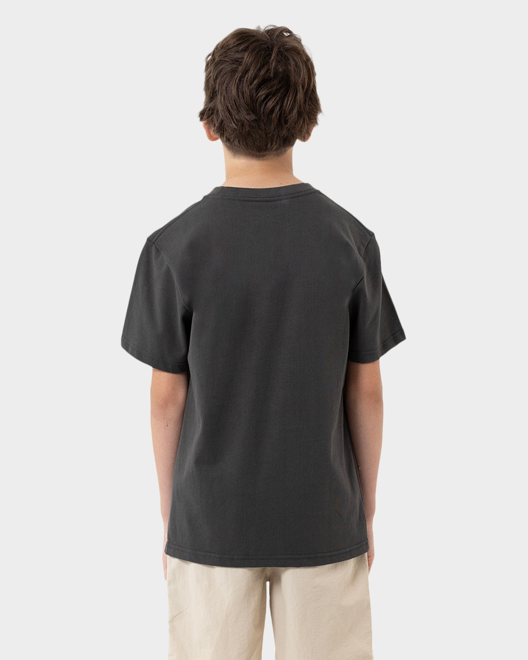 Multi Split Strip Boys T-shirt Onyx