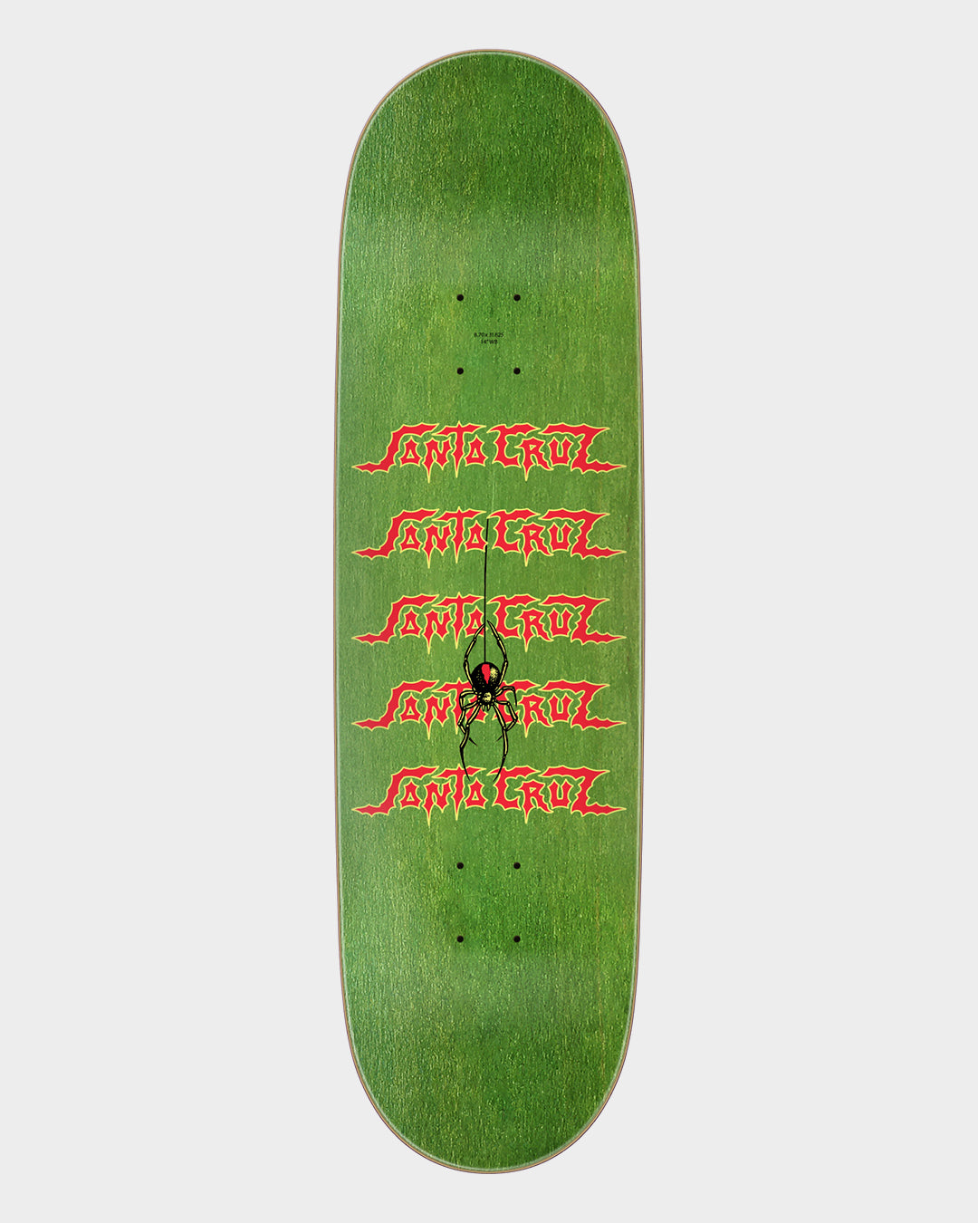 8.70in Pace Dungeon Pro Santa Cruz Skateboard Deck Misc