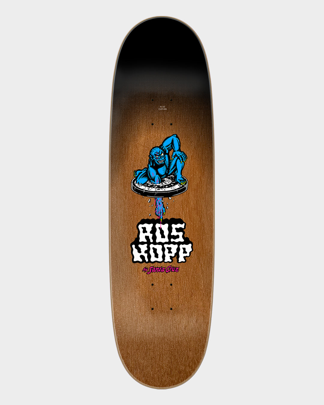 9.00in Roskopp Screaming Arm Pro Santa Cruz Skateboard Deck Misc