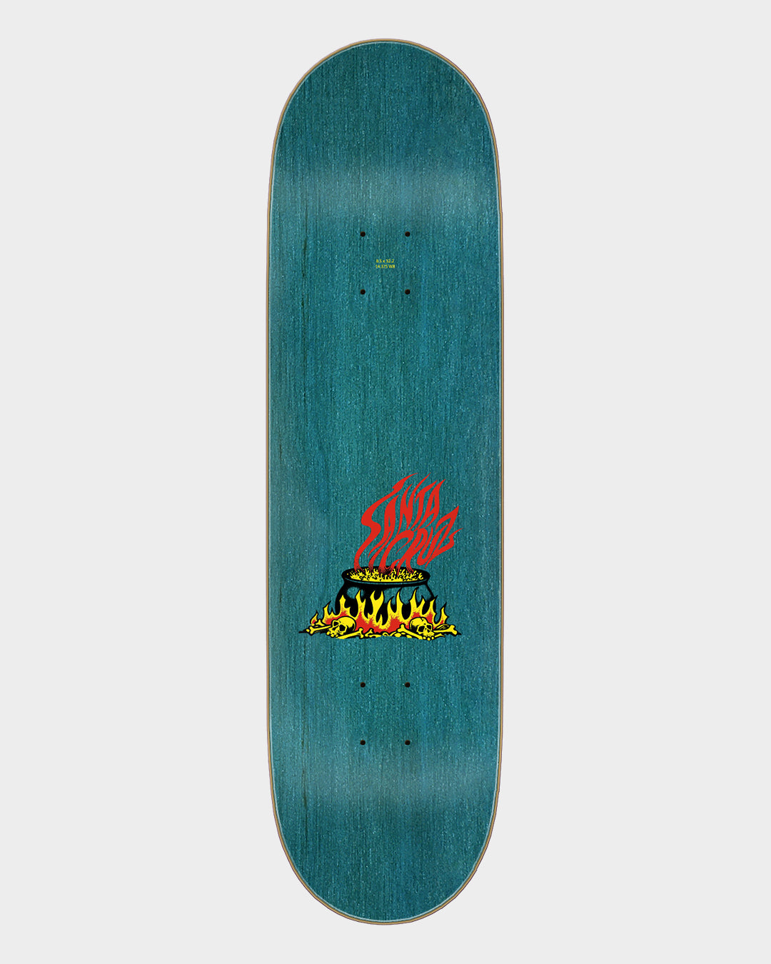 8.50in Salba Voodoo Frame Santa Cruz Skateboard Deck