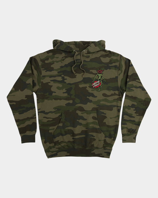 Stranger Things Demogorgon Dot Men's Hoodie Forest Camo