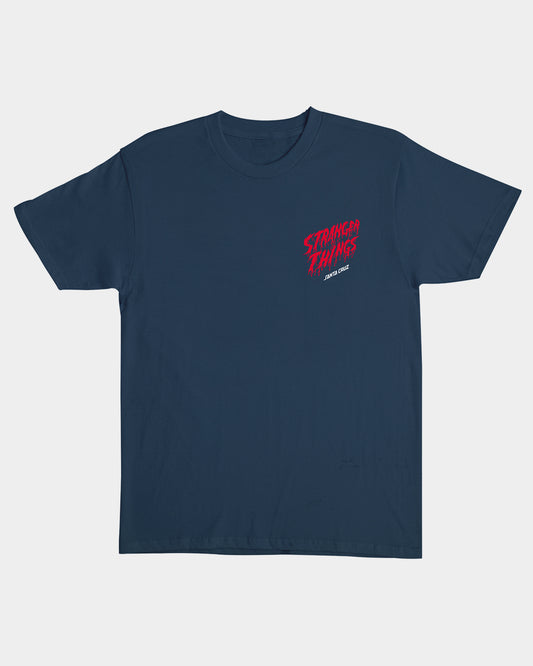 Stranger Things Eddie Slasher Men's T-shirt Blue Dusk