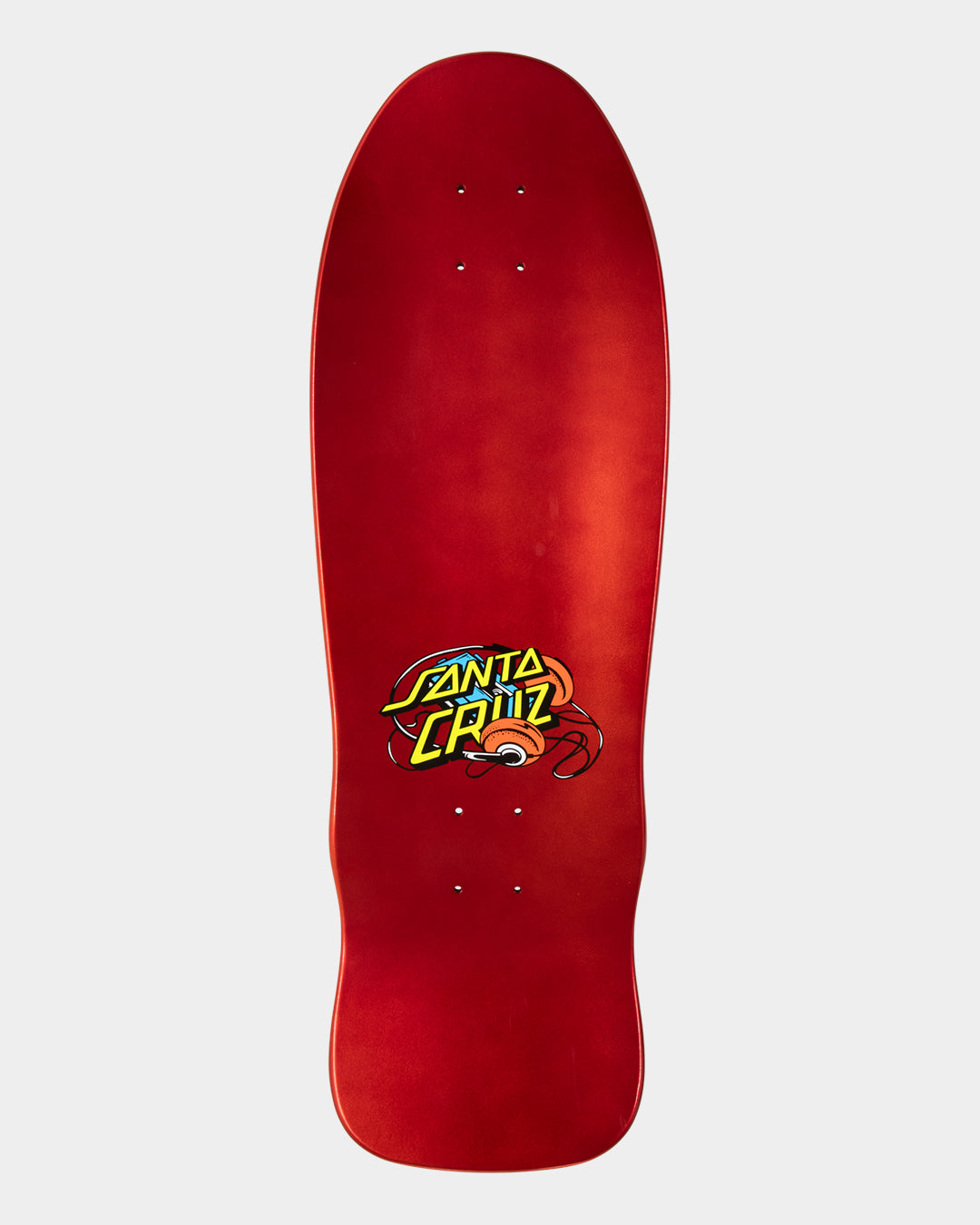 9.7in Stranger Things Grabke Max Melting Clock Santa Cruz Skateboard Deck